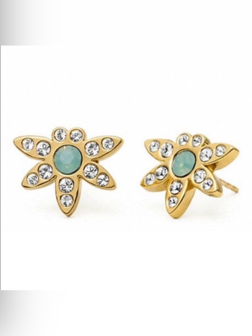 Coach Women’s Starburst Pave Stud Earrings